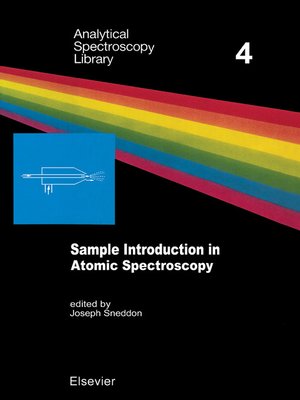 cover image of Sample Introduction in Atomic Spectroscopy